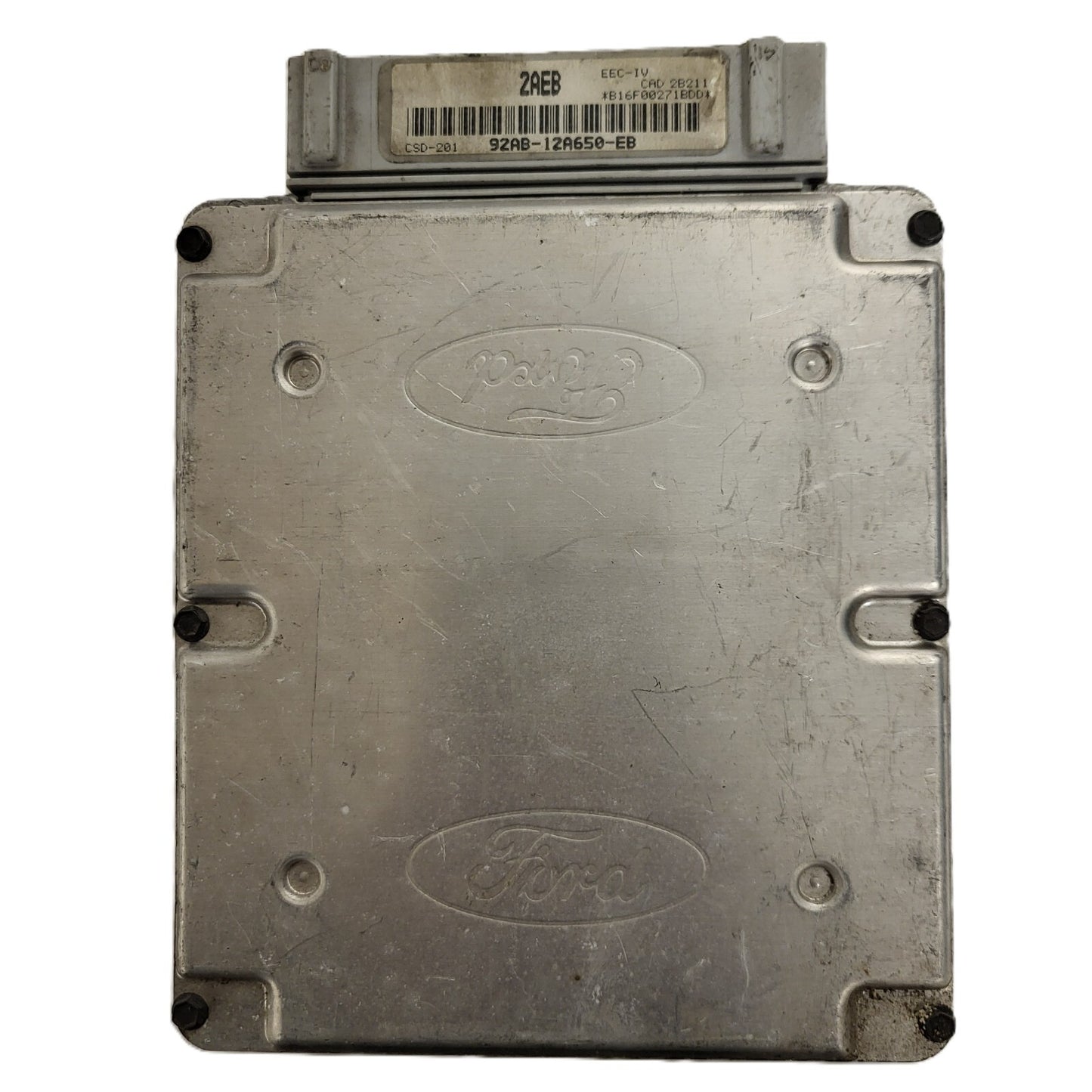 Ford Focus ECU / 92AB-12A650-EB / 2AEB / EEC-IV / CSD-201 