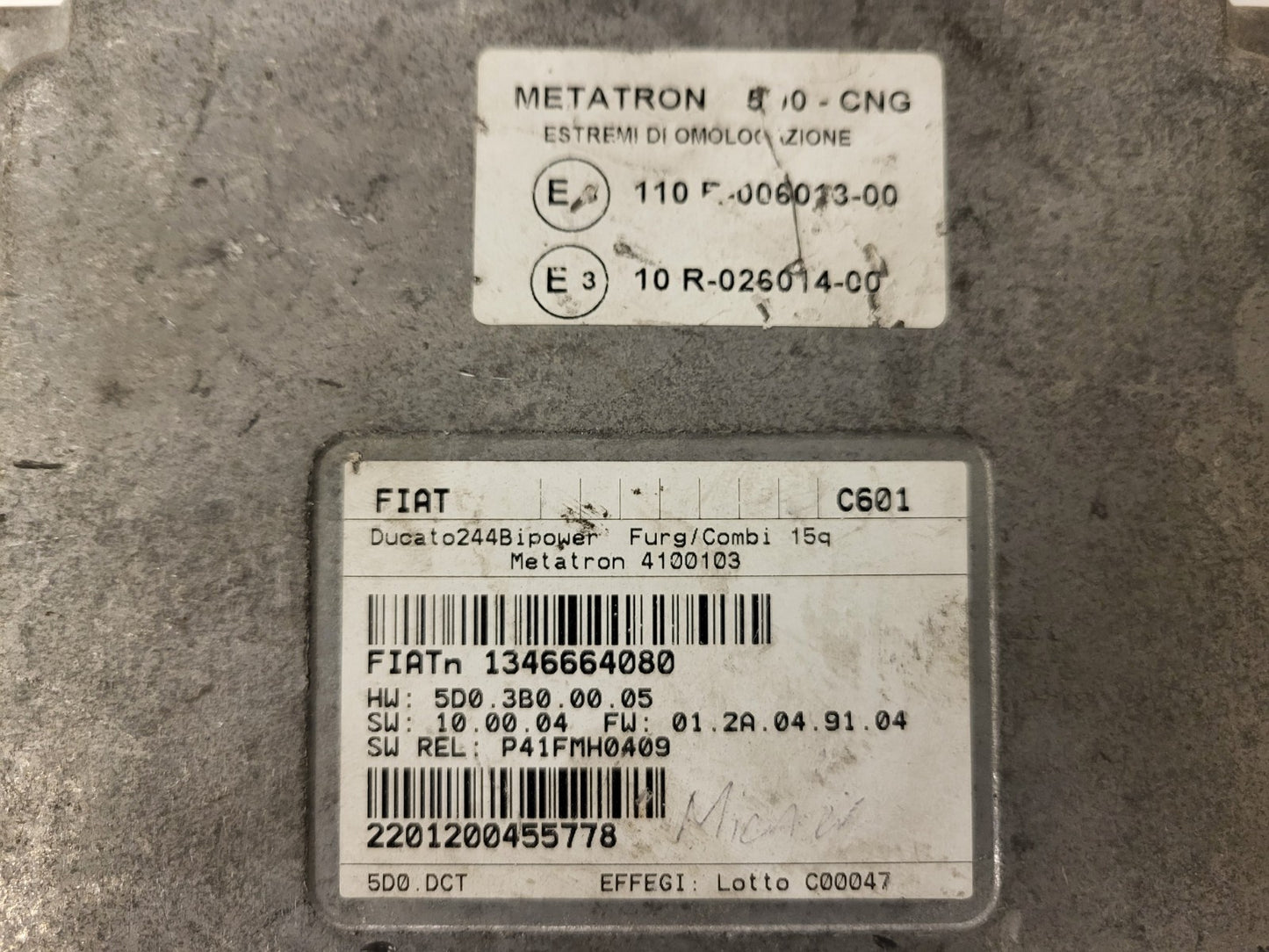 NISSAN MICRA ECU / 0261206499 / 23710-1F700 / 1F700-49900 / 237101F700 / 1M