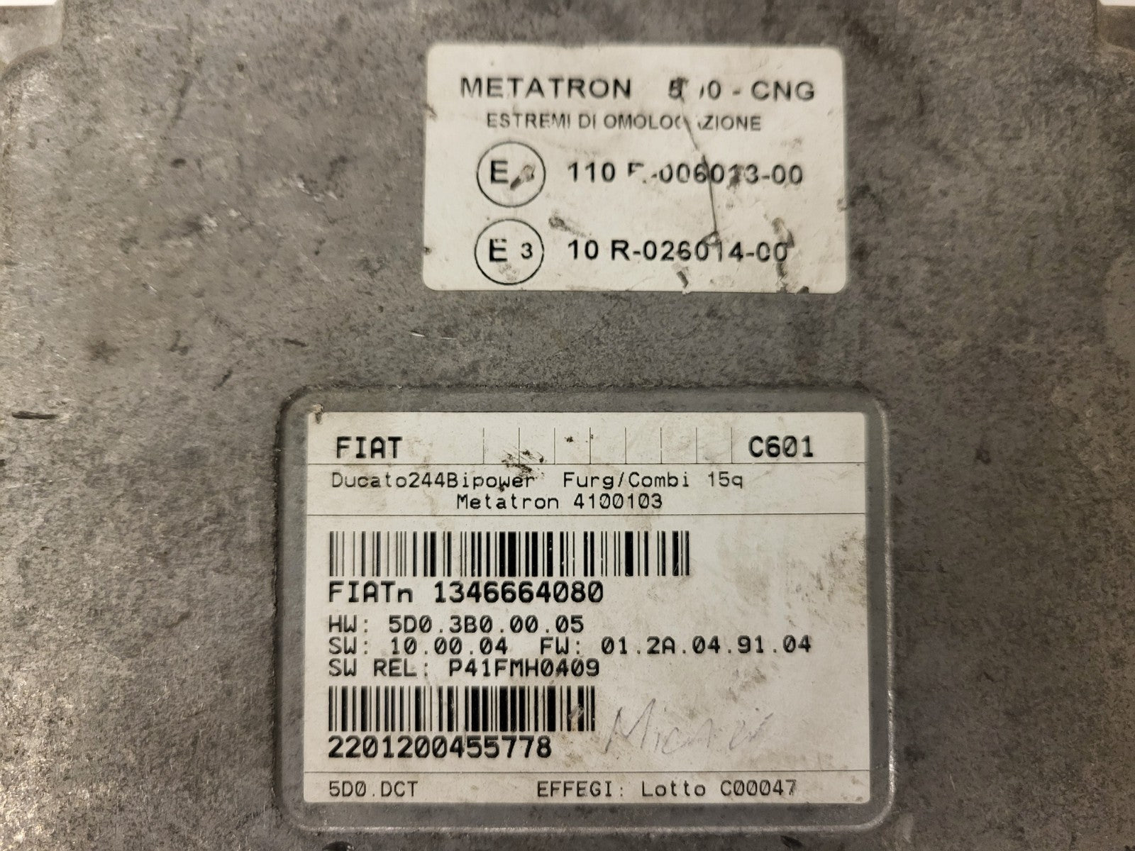 NISSAN MICRA ECU / 0261206499 / 23710-1F700 / 1F700-49900 / 237101F700 / 1M