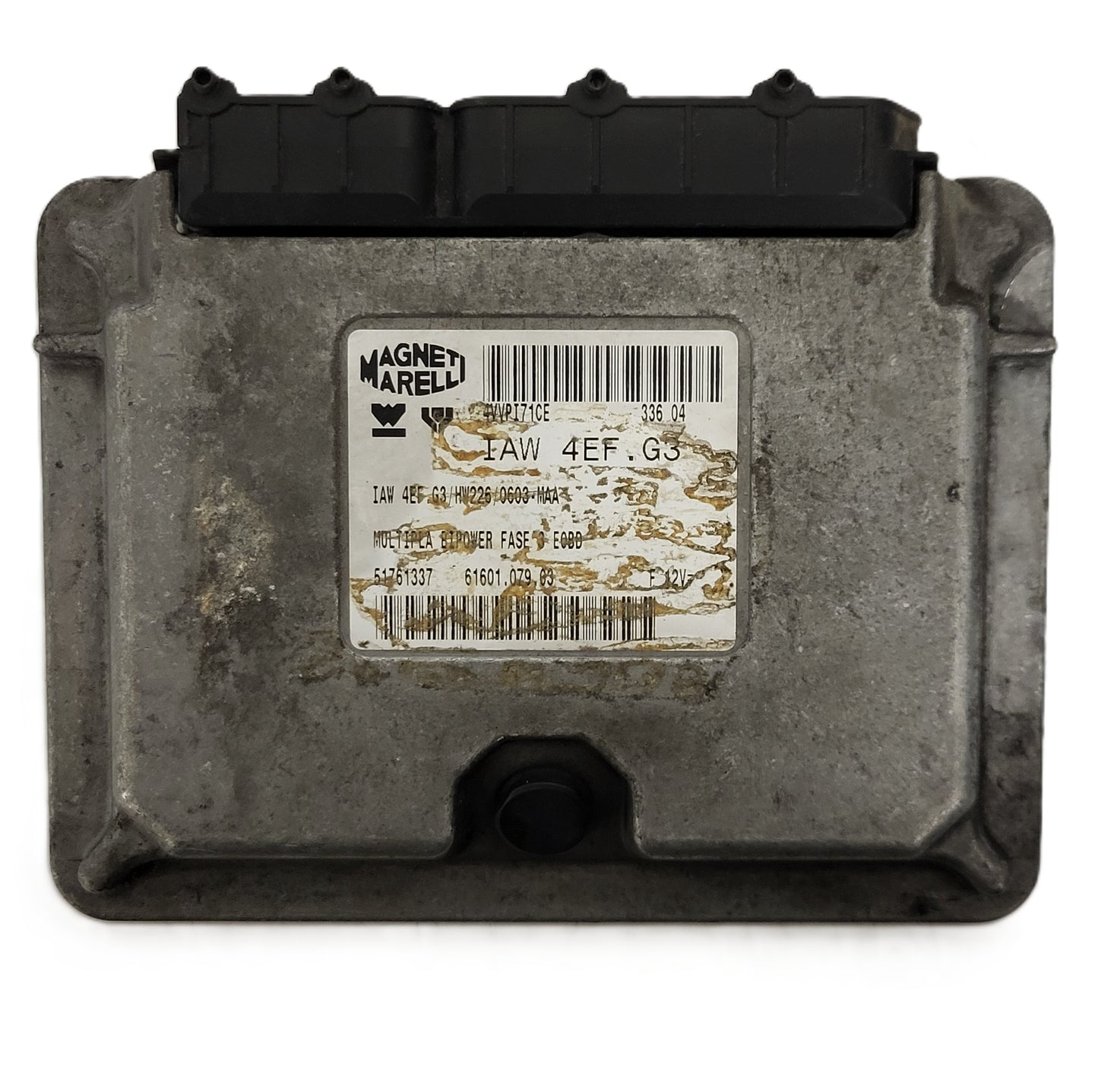 FIAT MULTIPLA ECU IAW 4EF.G3 / 51761337 / 61601 079.03 / HW226 / MAGNETI MARELLI