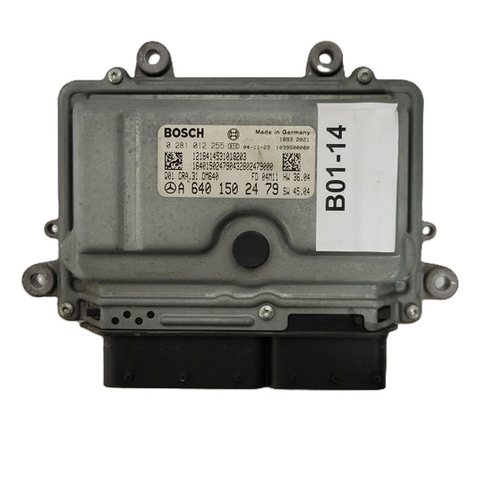 Mercedes a W169 ECU / 0281012255 / A6401502479 / CRA.31 / OM640 BOSCH