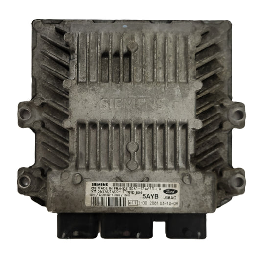 FORD FIESTA 1.4 ECU / 3S61-12A650-LB / 5WS40140D-T / SID804 / 5AYB J38AC