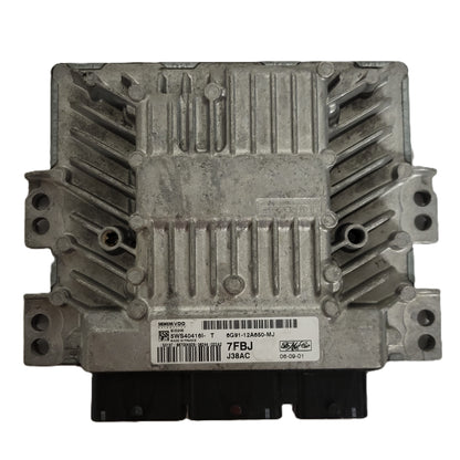FORD S-MAX ECU / 6G91-12A650-MJ / 5WS404161-T / SID206 / 7FBJ / SIEMENS - B02-01 - 1