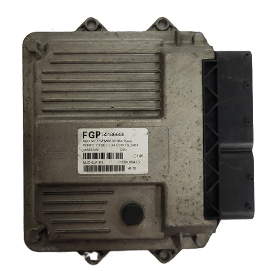 FIAT GRANDE PUNTO ECU / 55186608 / MJD 6JF.P3 / HW01B / 71600.004.02