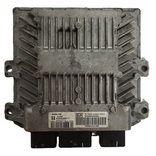 Peugeot Citroen ECU / 5WS40285C-T / 9660300280 / 9653451880 / SID806 SIEMENS