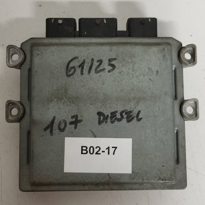 CITROEN PEUGEOT TOYOTA ECU / 5WS40168H-T / 9661097080 / 89661-YV010 / SID805