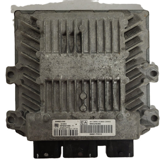 CITROEN PEUGEOT TOYOTA ECU / 5WS40168I-T / 9663248380 / 89661-YV010 / SID805