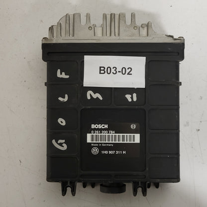 VW GOLF 3 ECU / 0261200784 / 1H0907311H / BOSCH