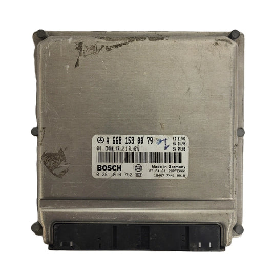 MEREDES BENZ ECU / A6681530079 / 0281010752 / ED0041 / CR1.2 / BOSCH - B03-05 - 1