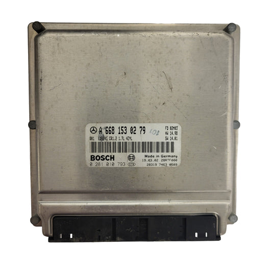 MERCDES BENZ ECU / A6681530279 / 0281010793 / ED0041 CR1.2 / BOSCH