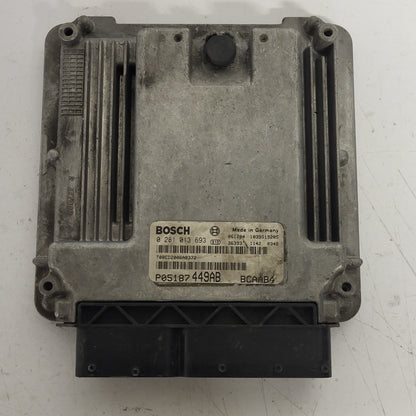 DODGE CALIBER 2.0 CRD ECU / 0281013693 / P05187 449AB /  T00ED2006A0372 / BOSCH - B03-13 - 1