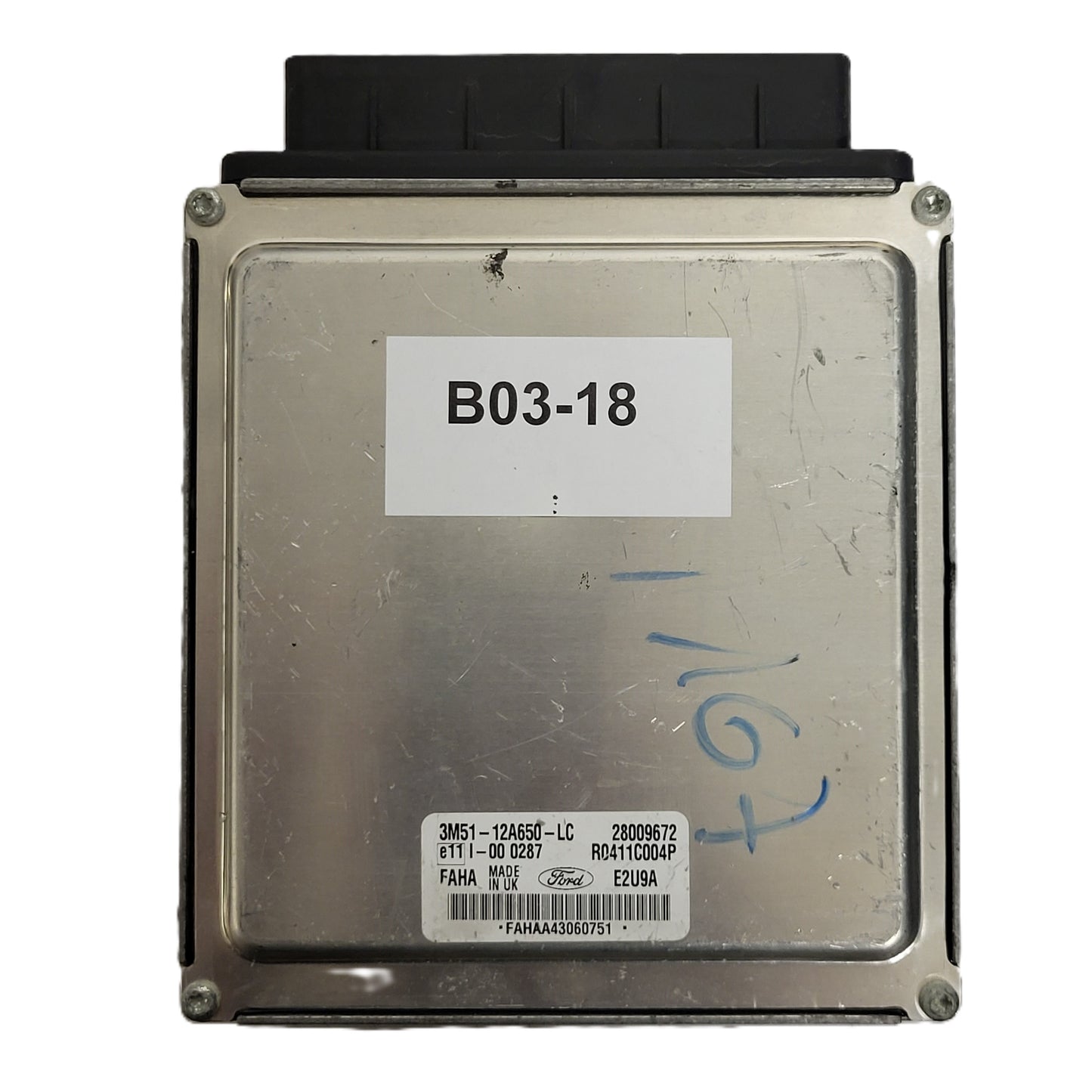 Ford FOCUS MK1 1.8 ECU / 3M51-12A650-LC / FAHA / R0411C004P / 28009672