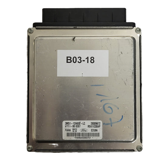 Ford FOCUS MK1 1.8 ECU / 3M51-12A650-LC / FAHA / R0411C004P / 28009672
