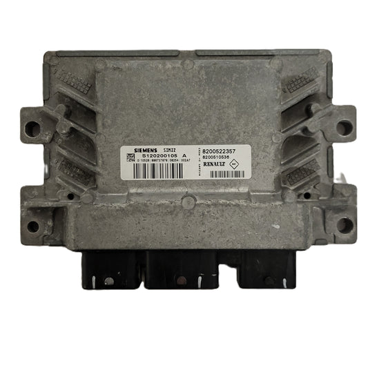 Renault Clio 3 ECU / S120200105A / 8200522357 / 8200510536 / SIM32 / S120200105