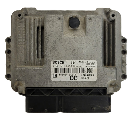 OPEL ASTRA H ECU / 0281012694 / 55560810 / DB / BOSCH