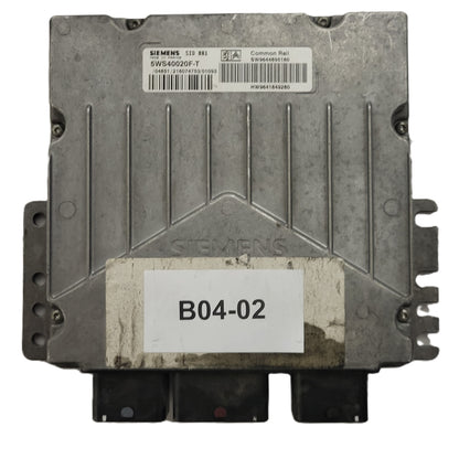 PEUGEOT CITROEN ECU / 5WS40020F-T / SW9644895180 / HW9641849280 / SID801
