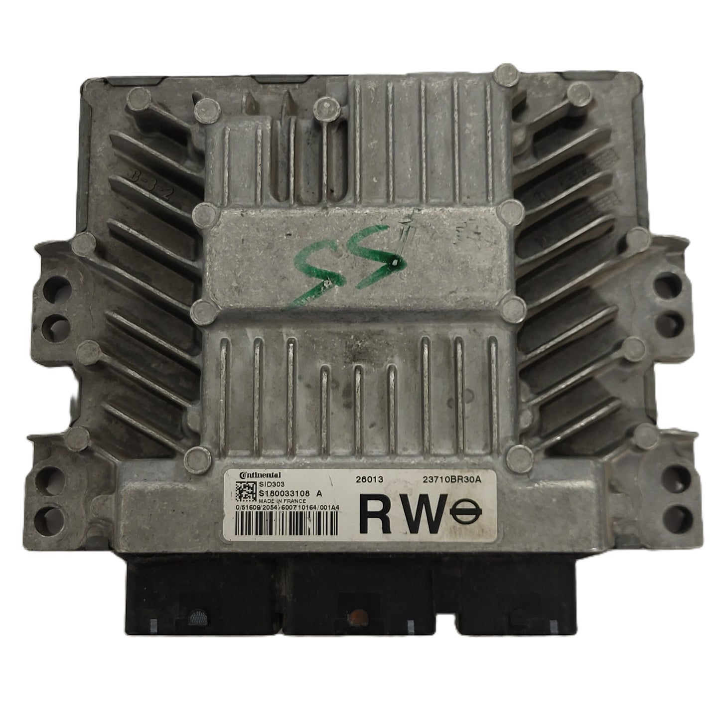 NISSAN QASHQUAI ECU / S180033108 / S180033108A / 23710BR30A / SID303 CONTINENTAL