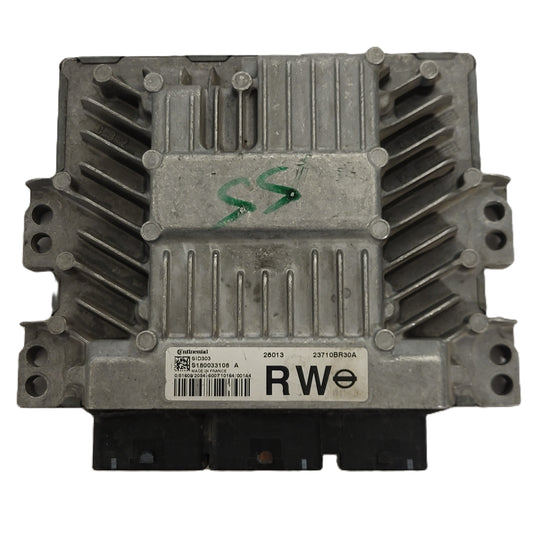 NISSAN QASHQUAI ECU / S180033108 / S180033108A / 23710BR30A / SID303 CONTINENTAL