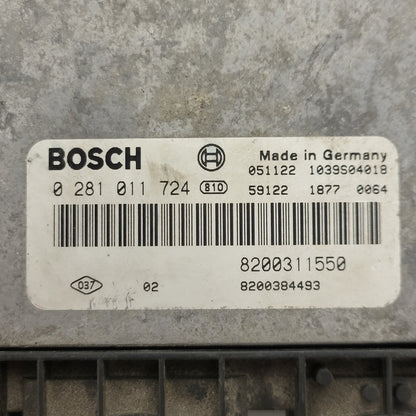 RENAULT ESPACE ECU / 0281011724 / 8200311550 / 8200384493 / BOSCH
