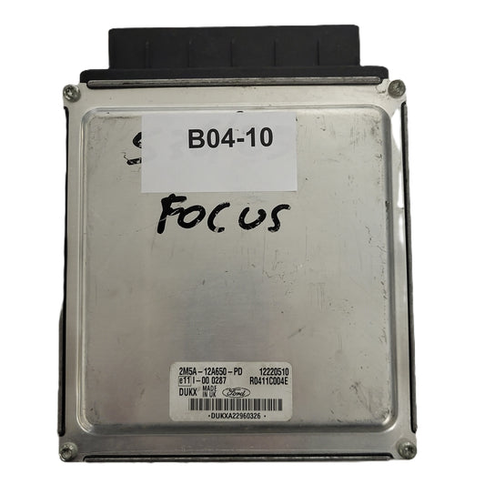Ford Focus ECU / 2M5A-12A650-PD / DUKX / R0411C004E / 12220510 / 2M5A12A650PD