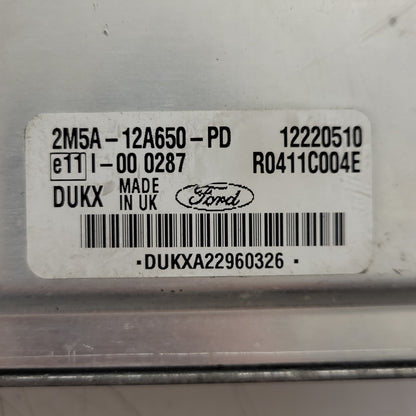 Ford Focus ECU / 2M5A-12A650-PD / DUKX / R0411C004E / 12220510 / 2M5A12A650PD
