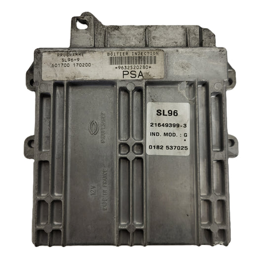 CITROEN XSARA 1.4 ECU / 9632520280 / 21649399-3 / SL96-9 / SAGEM