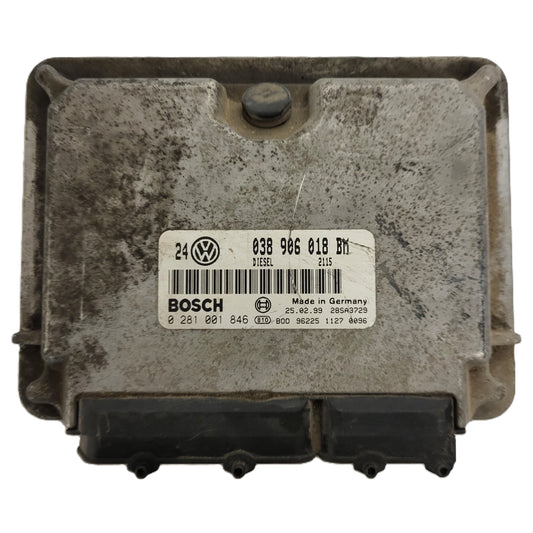 VW GOLF 4 1.9 ECU / 038906018BM / 0281001846 / 038906018 / BOSCH