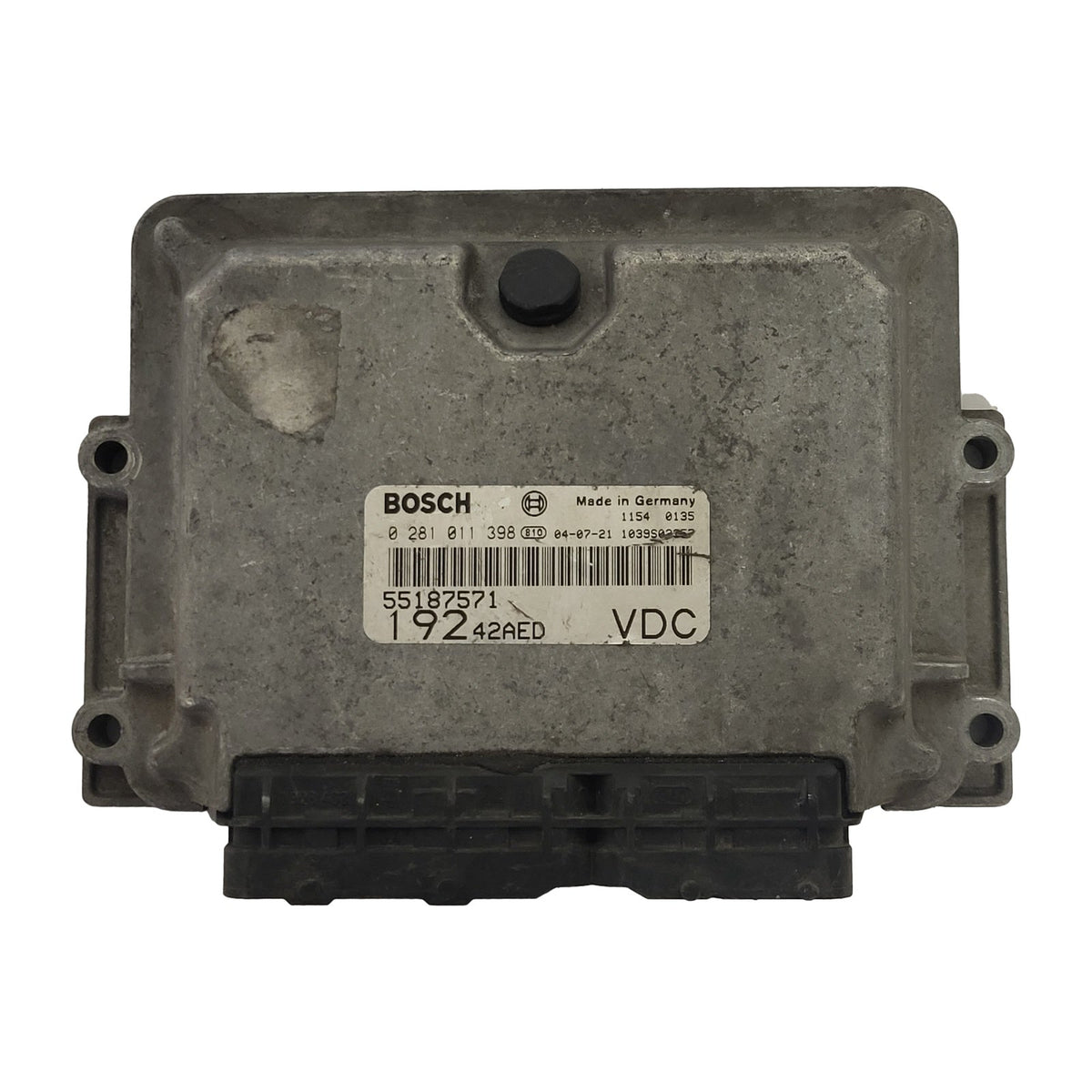 3x Fiat Stilo 1.9 JTD ECU / 0281011398 / 55187571 / 19242AED / 1039D02357 / BOSCH BULK STOCK