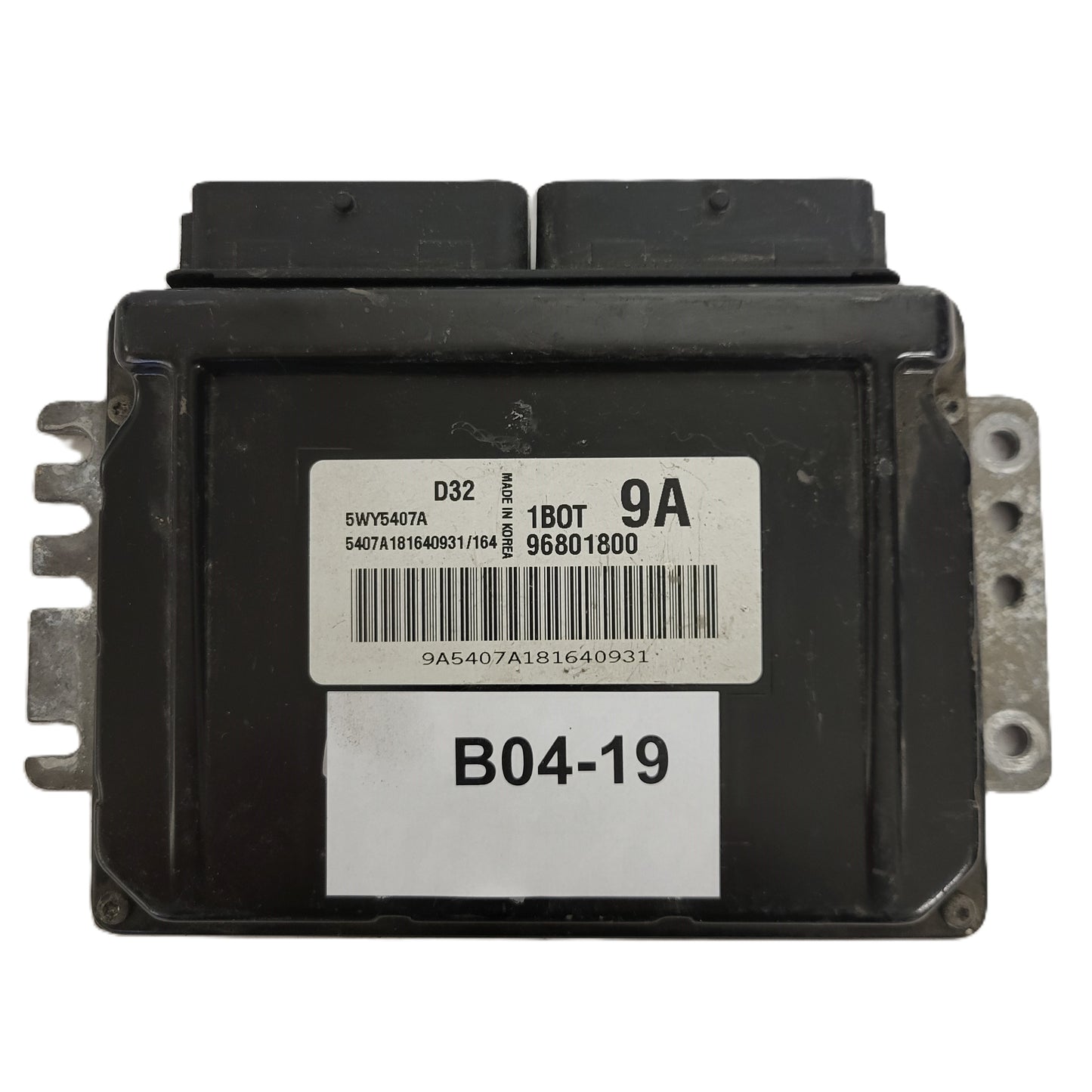 CHEVROLET MATIZ ECU / 96801800 / 5WY5407A / 1BOT / 9A / D32