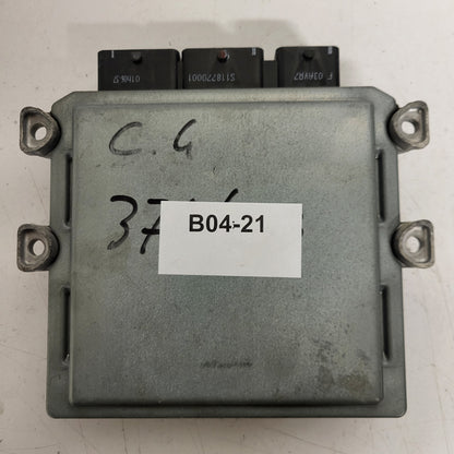 CITROEN C4 ECU / 5WS40616A-T / SW9664287580 / HW9661642180 / SID803A / SIEMENS - B04-21 - 3