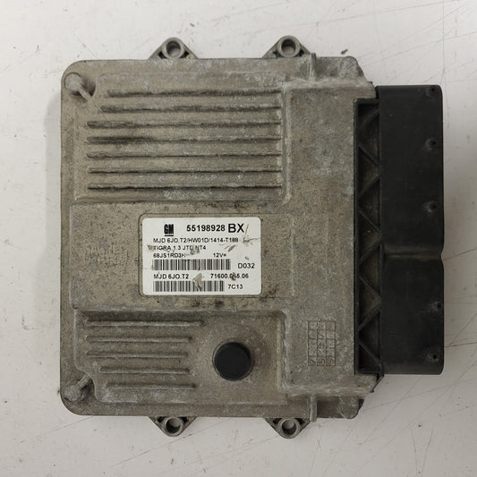OPEL TIGRA 1.3 JTD NT4 ECU / FGP 55198928 / MJD 6J0.T2 / 7160006503 / MAGNETI
