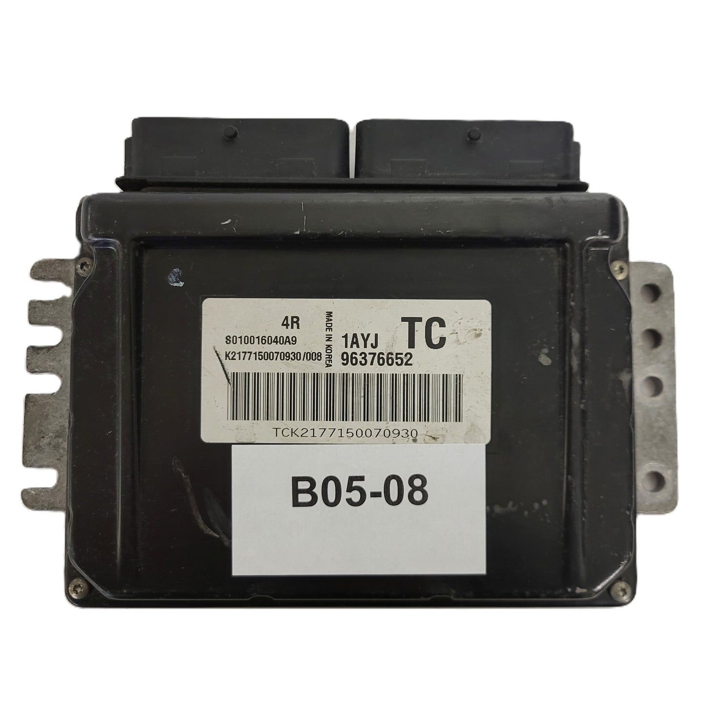 CHEVROLET KALOS ECU / S010016040A9 / 96376652 / 1AYJ