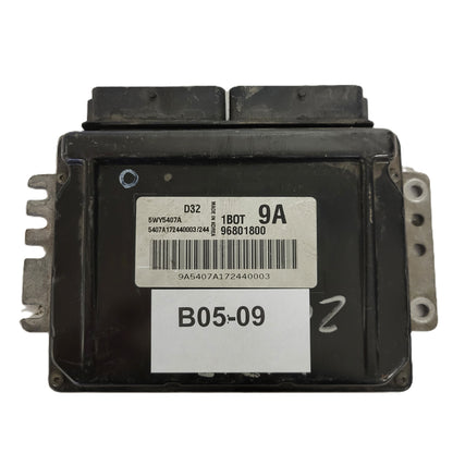 CHEVROLET MATIZ ECU / 96801800 / 5WY5407A / 1BOT / 9A / D32