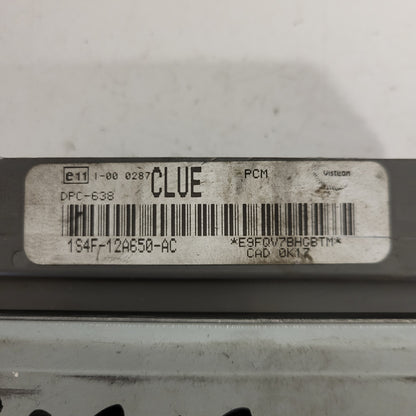 FORD FOCUS ECU / 1S4F-12A650-AC / CLUE / DPC-638 / PCM / VISTEON
