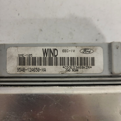 FORD ESCORT ECU / 95AB-12A650-XA / 96AB12A650XA / SME-105 / WIND / EEC-IV