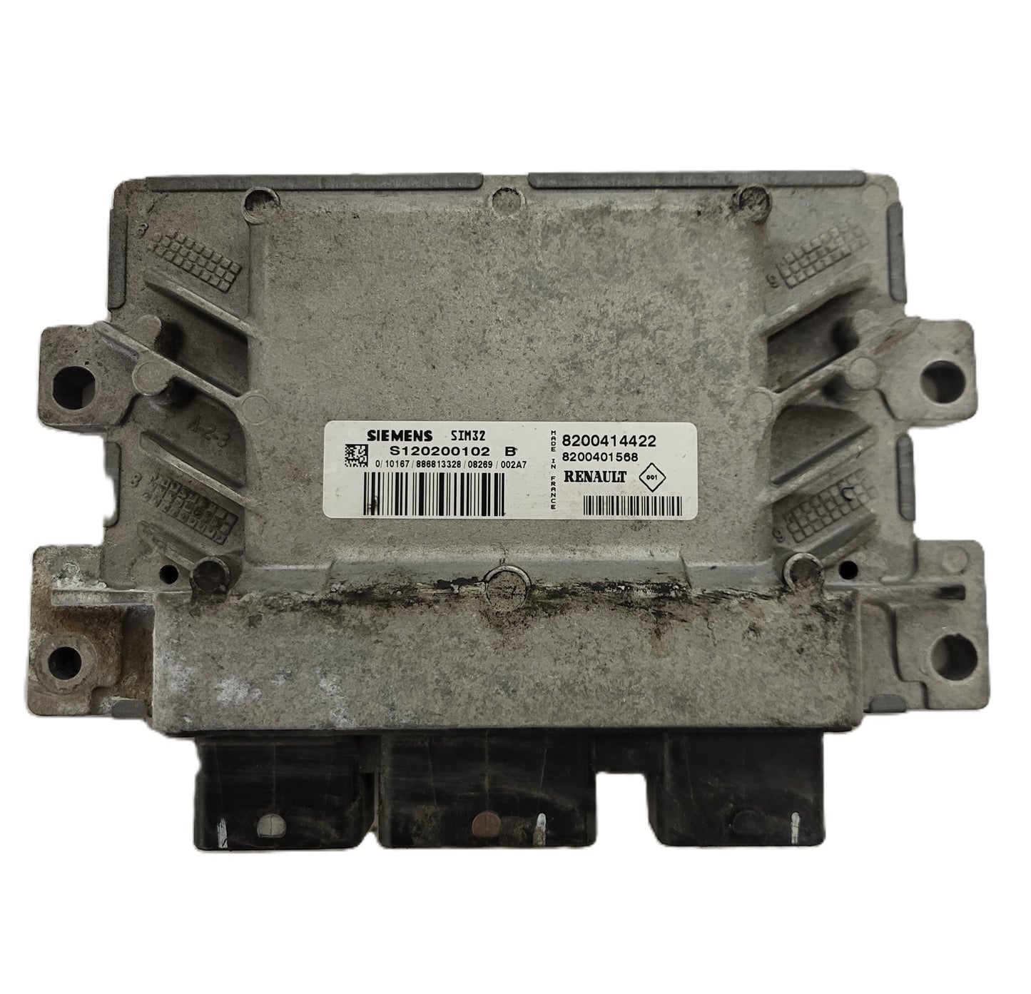 RENAULT MODUS ECU / S120200102 / S120200102B / SIM 32 / 8200414422 / 8200401568