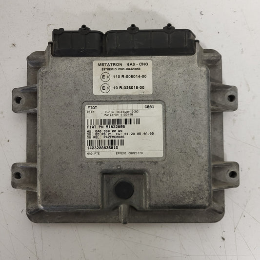 FIAT PUNTO 2 188 1.2 ECU / 51822895 / 4100148 / 6A0.3B0.00.A9 / C601