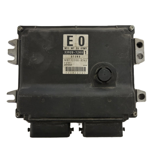 SUZUKI SWIFT ECU / MB112300-8262 / 33920-72K0 / DENSO