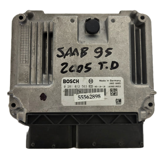 SAAAB 9-5 ECU / 0281012563 / 55562898 / BOSCH