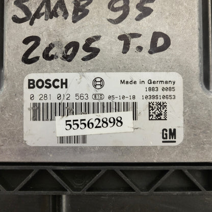 SAAAB 9-5 ECU / 0281012563 / 55562898 / BOSCH