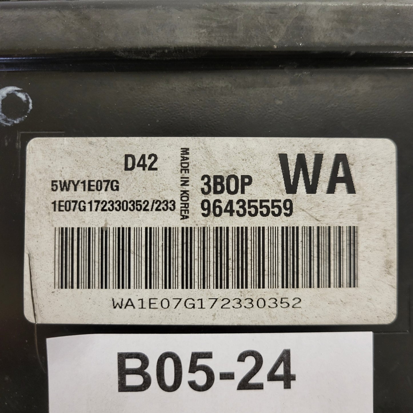 DAEWOO AVEO KALOS ECU / 96435559 / 5WY1E07G / 3BOP / WA / KEMSCO