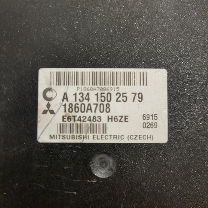 MITSUBISHI COLT ECU / A1341502579 / 1860A708 / E6T42483