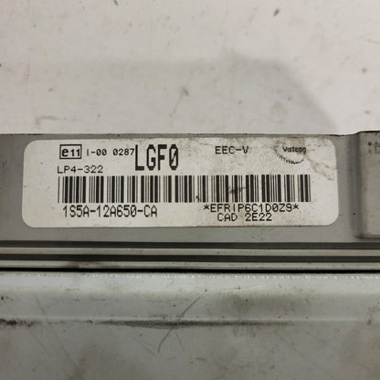 FORD KA ECU / 1S5A-12A650-CA / LGF0 / EEC-V / LP4-322 / 1S5A12A650CA / VISTEON