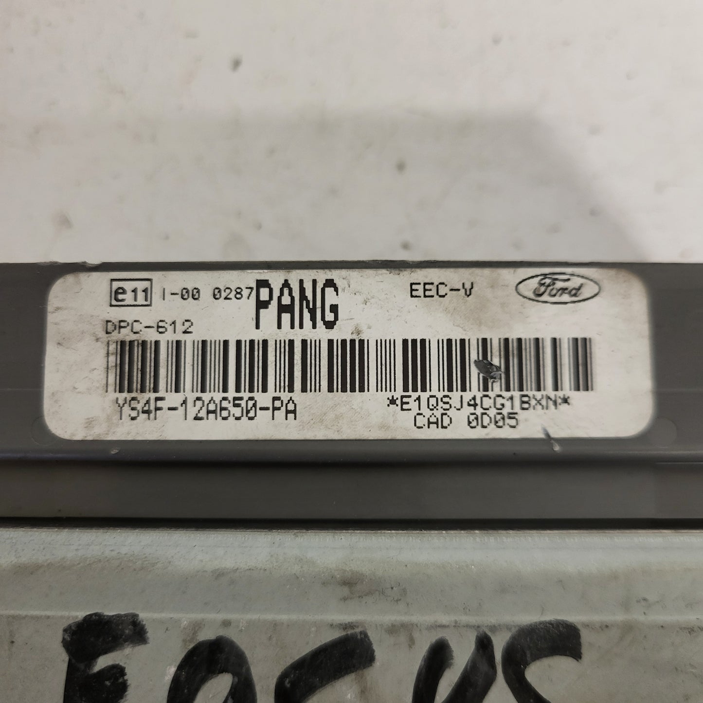 Ford Focus ECU / YS4F-12A650-PA / PANG / DPC-612 / EEC-V