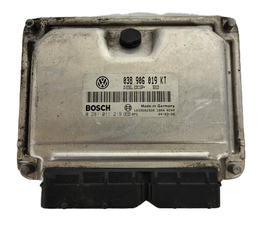 SEAT IBIZA VAG ECU / 038906019KT / 0281011219 / EDC15P+ / 038906019 / BOSCH