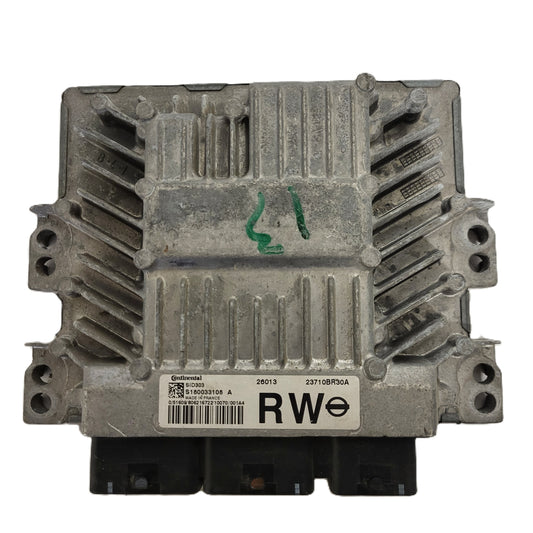 NISSAN QASHQUAI ECU / S180033108 / S180033108A / 23710BR30A / SID303 CONTINENTAL