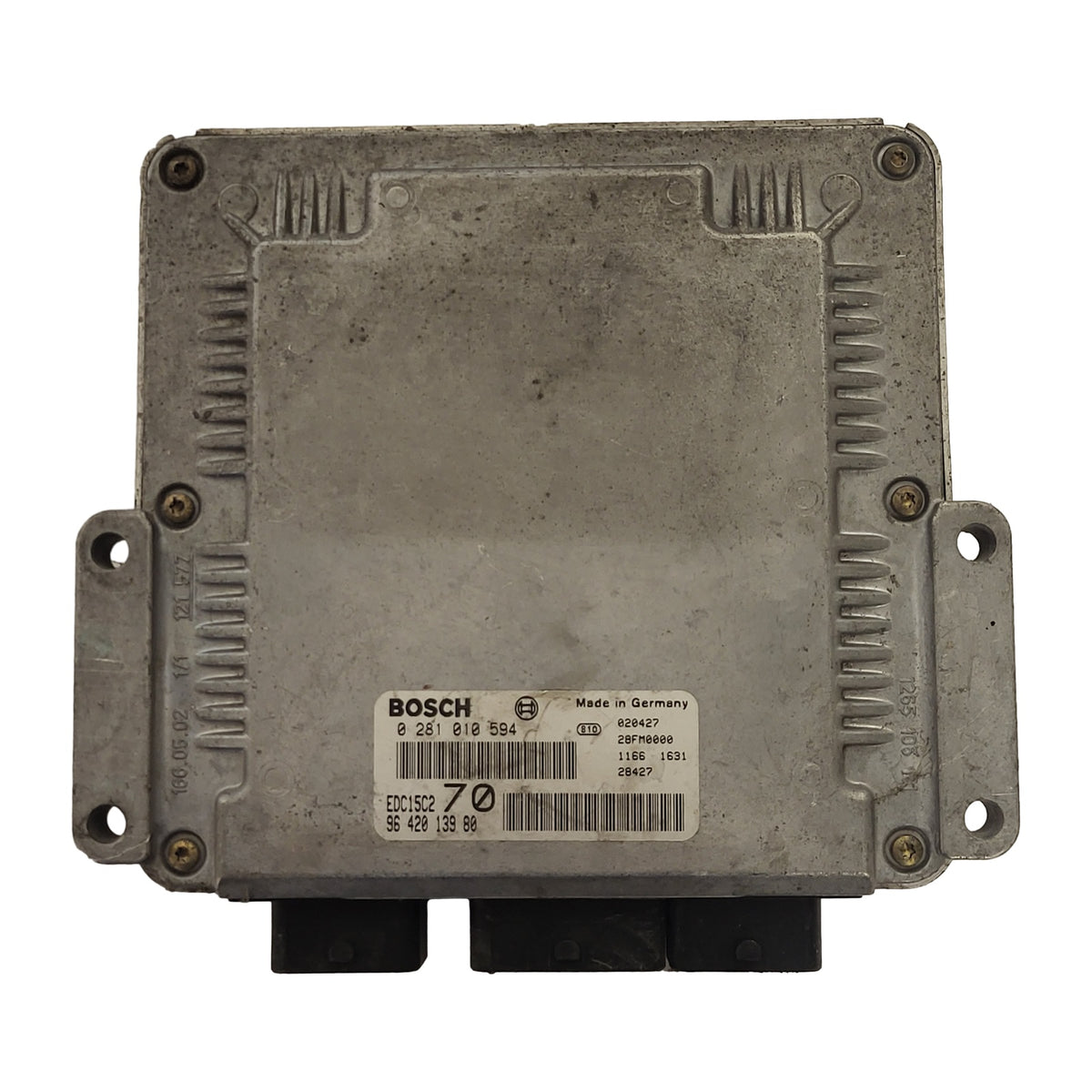 Peugeot Citroen 2.0 HDI ECU / 0281010594 / 9642013980 / EDC15C2 / - B06-11 - 1