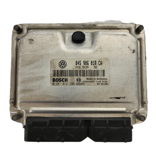 VW POLO ECU / 045906019CA / 0281012195 / EDC15P+ / 045906019 / BOSCH