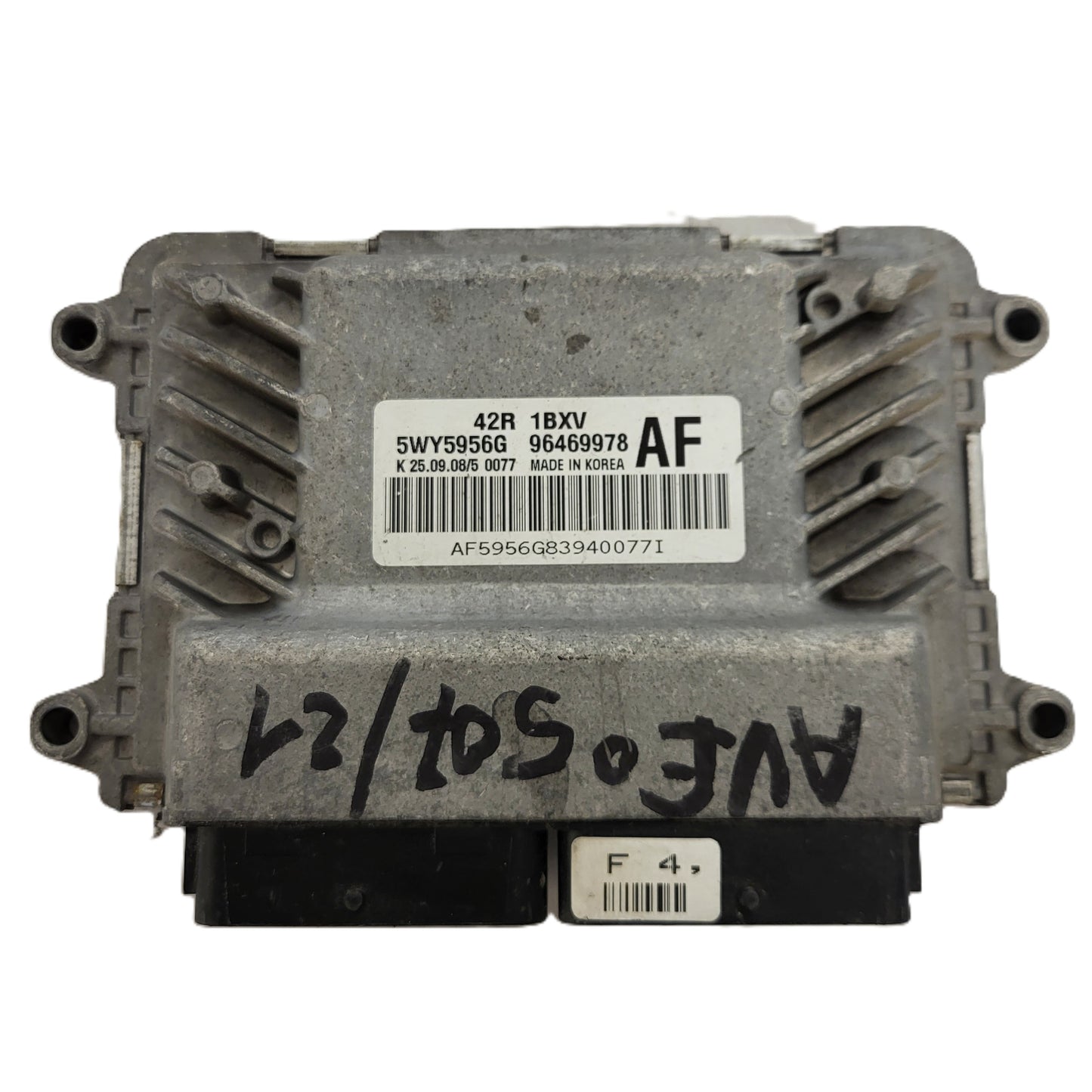 CHEVROLET AVEO ECU / 5WY5956G / 96469978 / 1BXV