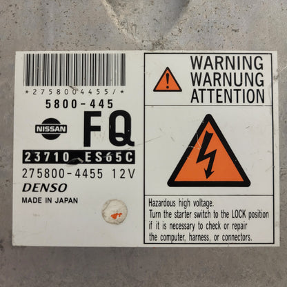 NISSAN X-TRAIL 2.2 DI ECU / 275800-4455 / 23710 ES65C / 5800-445 / DENSO - B06-20 - 2